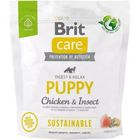 Produktbild von BRIT Care Sustainable Puppy Hundefutter mit Huhn und Insekten Bio glutenfrei 1 kg - 1 kg
