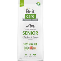 Produktbild von BRIT Care Sustainable Senior Hundetrockenfutter Huhn & Insekt 3 kg - 3 kg