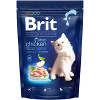 Produktbild von BRIT Cat Premium by Nature Kitten Huhn Stückchen in Sauce getreidefrei 1,5 kg - 1,5 kg