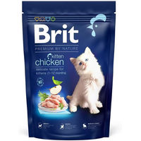 Produktbild von BRIT Cat Premium by Nature Kitten Huhn Stückchen in Sauce getreidefrei 300 g - 300 g