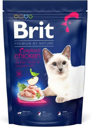 BRIT Cat Premium by Nature Sterilised Katzenfutter Huhn 300 g - 300 g – Bild 1 von 13