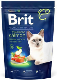 BRIT Cat Premium by Nature Sterilised Katzenfutter Lachs und Truthahn Adult 800 g - 800 g – Bild 1 von 2