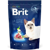 Produktbild von BRIT Cat Premium by Nature Sterilised Katzenfutter Lamm Stückchen in Sauce Adult 300 g - 300 g