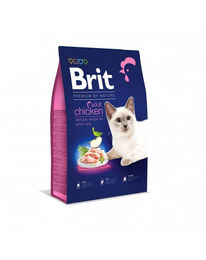 Brit Cat Premium by Nature Trockenfutter für ausgewachsene Katzen mit Huhn 8 kg - 8 kg – Bild 1 von 8