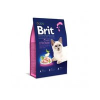 Produktbild von Brit Cat Premium by Nature Trockenfutter für ausgewachsene Katzen mit Huhn 8 kg - 8 kg