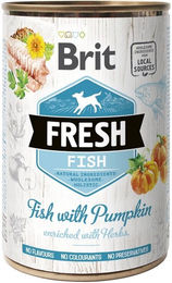Brit Fresh Katzenfutter Fisch und Kürbis Stückchen in Sauce 400 g - 400 g – Bild 1 von 1