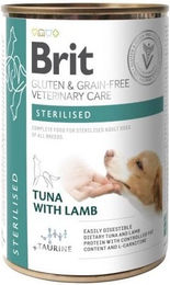 Produktbild von BRIT Grain Free Veterinary Care Sterilised Nassfutter für Katzen Adult Thunfisch mit Lamm 400 g - 400 g