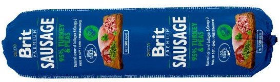 Produktbild von BRIT Hundefutter Stückchen in Sauce Huhn Pute und Erbse mit hohem Fleischanteil 800 g - 800 g