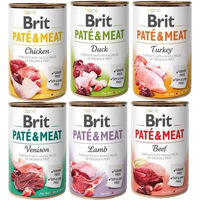 Produktbild von BRIT Hundepaté Getreidefrei Geschmacksmischung 6x400g Dose