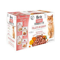 Produktbild von Brit Katzenfutter Huhn Lachs Truthahn Ente 12 x 85g - 12 x 85 g