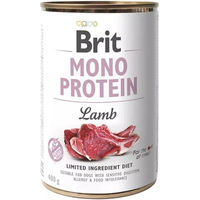 Produktbild von BRIT Mono Protein Lamm Hypoallergenes Nassfutter für Hunde Stückchen in Sauce 400 g - 400 g
