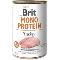 Produktbild von BRIT Mono Protein Nassfutter Truthahn für adulte Hunde glutenfrei 6x400 g - 6 x 400 g