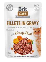 BRIT Nassfutter für Katzen Ente getreidefrei und glutenfrei 85 g – Bild 1 von 2