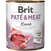 Produktbild von BRIT Pate & Meat Hundefutter Lamm Pastete getreidefrei glutenfrei 6x800 g - 800 g