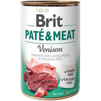 Produktbild von BRIT Pate & Meat Hundefutter Pastete mit Wildfleisch und Huhn Adult Getreidefrei 6x400 g - 400 g