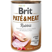 Produktbild von BRIT Pate & Meat Kaninchen und Huhn Hundefutter Adult Getreidefrei 6x400 g - 400 g