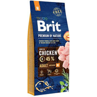 Produktbild von Brit Premium by Nature Adult Hundefutter Mittelgroße Rassen 2x15kg
