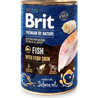 Produktbild von BRIT Premium by Nature Hundefutter Fisch und Huhn Paté Getreidefrei Adult 400 g - 400 g