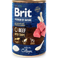 Produktbild von BRIT Premium by Nature Hundefutter Rind und Huhn Pastete getreidefrei Sensitive Adult 400 g - 400 g
