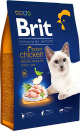 Brit Premium by Nature Indoor Katzenfutter Huhn für erwachsene Wohnungskatzen 1,5 kg - 1,5 kg – Bild 1 von 4