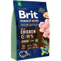 Produktbild von BRIT Premium By Nature Junior Extra Large Trockenfutter für Hunde Riesenrassen Getreidefrei 3 kg - 3 kg