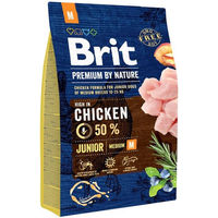 Produktbild von BRIT Premium By Nature Junior Hundefutter Huhn Glutenfrei 3 kg - 3 kg