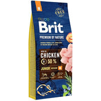 Produktbild von Brit Premium by Nature Junior Hundefutter Mittelgroße Rassen 2x15kg