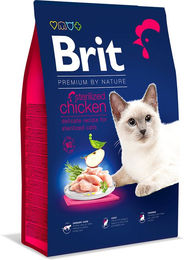 Brit Premium by Nature Katzenfutter Sterilisiert Huhn Getreidefrei Adult 8 kg - 8 kg – Bild 1 von 2
