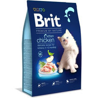 Produktbild von Brit Premium by Nature Kitten Katzenfutter Huhn getreidefrei 8 kg - 8 kg