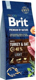 BRIT Premium by Nature Light Hundefutter Truthahn für Adult zur Gewichtsreduktion 15 kg - 2 x 15 kg – Bild 1 von 5