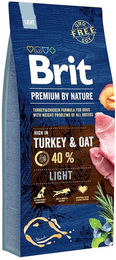 Produktbild von Brit Premium by Nature Light Hundefutter zur Gewichtsreduktion 2x15kg