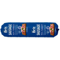 Produktbild von BRIT Premium by Nature Nassfutter Wurst Truthahn und Erbsen mit hohem Fleischanteil für Hunde 800 g - 800 g