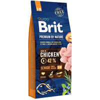 Produktbild von Brit Premium by Nature Senior Hundefutter S+M 2x15kg