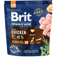 Produktbild von BRIT Premium By Nature Senior Small Medium S+M Hundefutter Huhn getreidefrei 1 kg - 1 kg