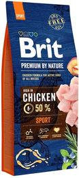 Produktbild von Brit Premium by Nature Sport Hundefutter 2x15kg