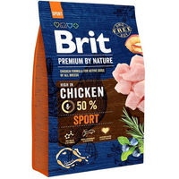 Produktbild von BRIT Premium By Nature Sport Hundefutter Huhn Adult 3 kg - 3 kg