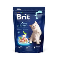 Produktbild von Brit Premium by Nature Trockenfutter Huhn für Kätzchen und trächtige Katzen 800 g - 800 g
