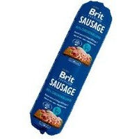 Produktbild von BRIT Premium by Nature Wurst Huhn & Lamm Nassfutter für erwachsene Hunde mit hohem Fleischanteil 800 g - 800 g