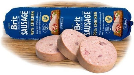 Produktbild von BRIT Premium Hundewurst Huhn mit hohem Fleischanteil ohne Konservierungsstoffe 800g - 800 g