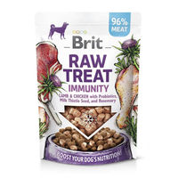Produktbild von BRIT Raw Treat Immunity gefriergetrocknetes Hundeleckerli Lamm & Huhn 40 g getreidefrei - 40 g