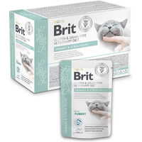 Produktbild von BRIT VD Cat Grain Free Urinary & Stress Relief Nassfutter für Katzen 12 x 85 g
