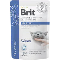 Produktbild von Brit Vet Diet Cat Fillets in Gravy Recovery Katzen Nassfutter Aufbaufutter 12x85 g