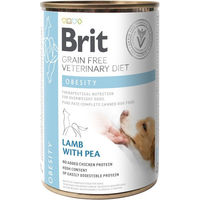 Produktbild von Brit Vet Diet Hund Nassfutter Obesity zur Gewichtsreduktion 6 x 400 g