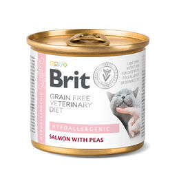 Produktbild von Brit Vet Diet Hypoallergenes Nassfutter für Katzen 6x200 g