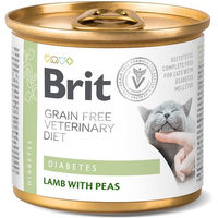 Produktbild von Brit Vet Diet Katzen Nassfutter Diabetes 6x200 g