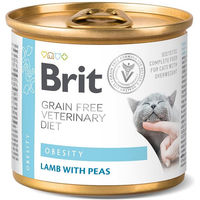 Produktbild von Brit Vet Diet Nassfutter für Katzen zur Gewichtsreduktion und Gewichtskontrolle 6x200 g