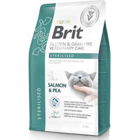 Produktbild von Brit Veterinary Care Katzenfutter Sterilised Adult Lachs Erbse Getreidefrei 2 kg - 2 kg