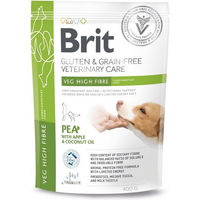 Produktbild von BRIT Veterinary Care Veggie Hochfaser vegetarisches Diätfutter für Hunde gluten- und getreidefrei 400g