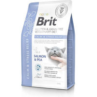 Produktbild von Brit Veterinary Diet Cat Calm & Stress Relief Trockenfutter 2 kg - 2 kg