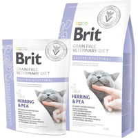 Produktbild von Brit Veterinary Diet Cat Gastrointestinal Getreidefreies Trockenfutter für Katzen 2 kg - 2 kg